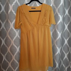 SHEIN Mustard Sundress- New and Unworn